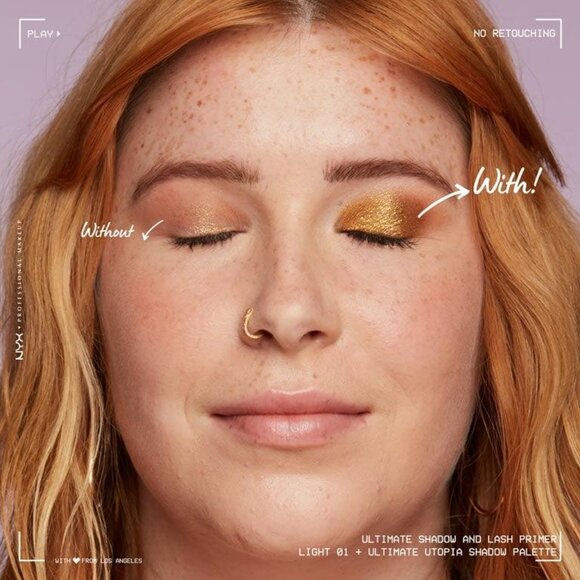 NYX Shadow & Liner Primer Ultimate Base Ombre Color "Deep" & Vegan Free #420 - Picture 4 of 8